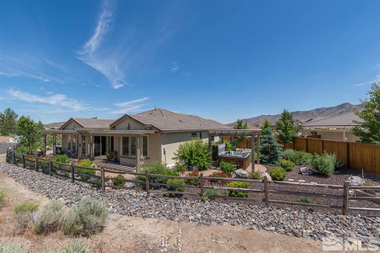 1180 Callaway Trail Reno, NV 89523 - Photo 19 of 19 a front view of a house with garden
