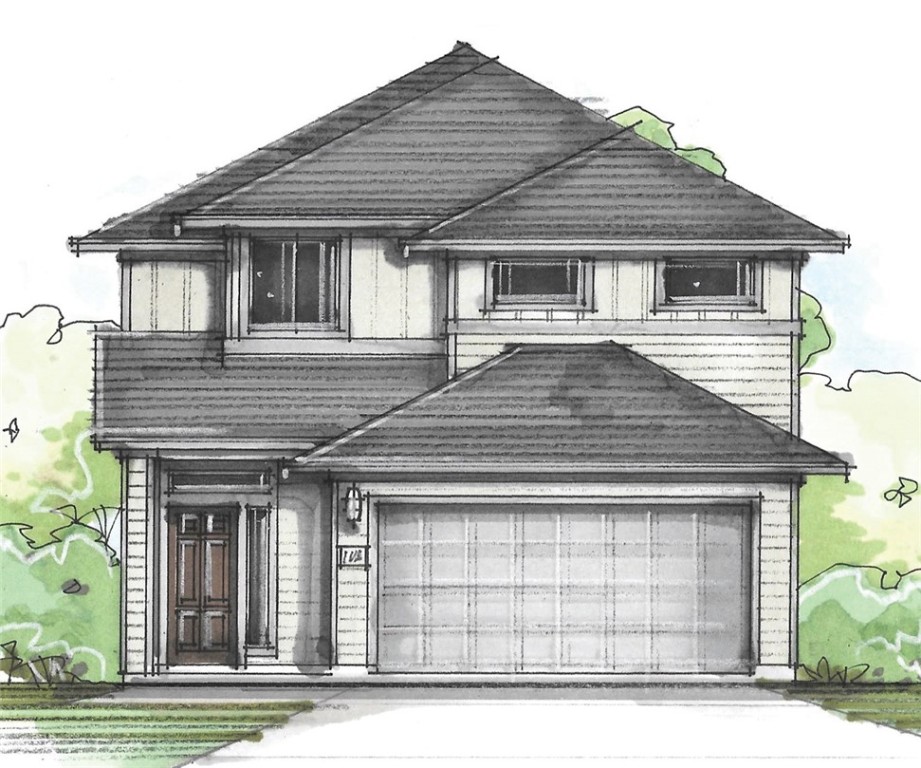 a house view with a outdoor space