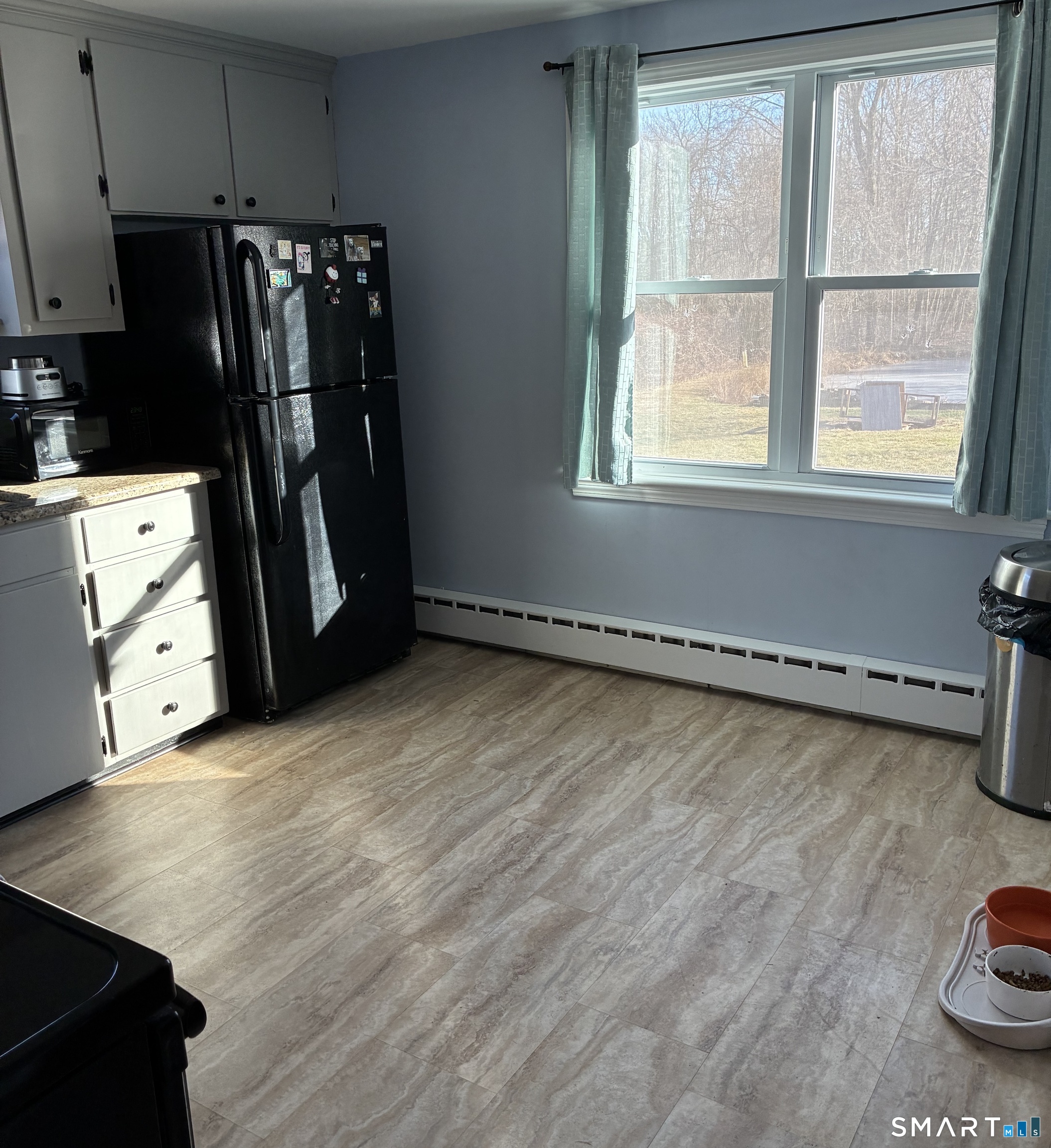 52 Alger Road East Haddam, CT 06423 - Photo 22 of 34 a view of a kitchen with refrigerator and window