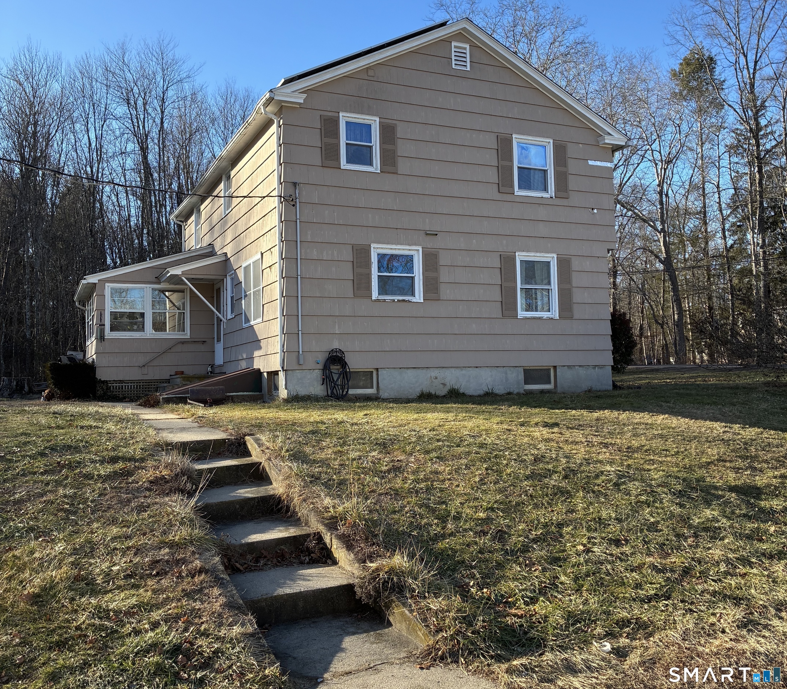 52 Alger Road East Haddam, CT 06423 - Photo 4 of 34 a front view of a house with a yard
