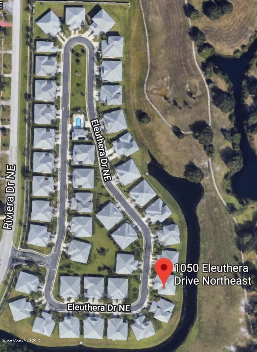 1050 Eleuthera Drive Northeast Palm Bay, FL 32905 - Photo 11 of 12 Eleuthera ariel