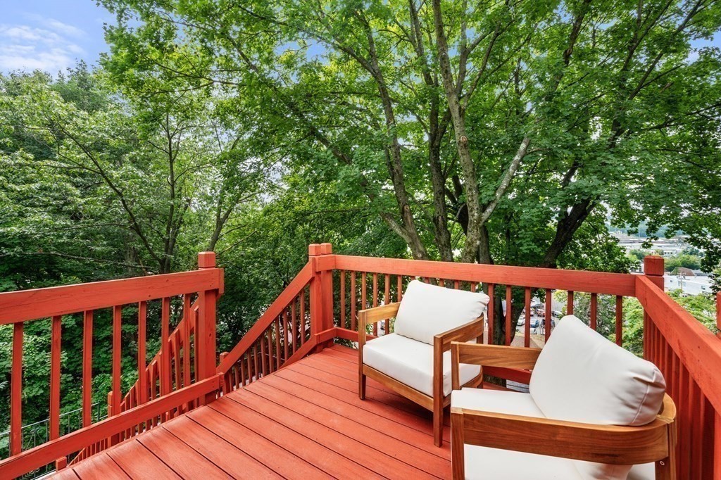 3 Wilson Street Worcester, MA 01604 - Photo 5 of 42 a view of a two chairs in the deck