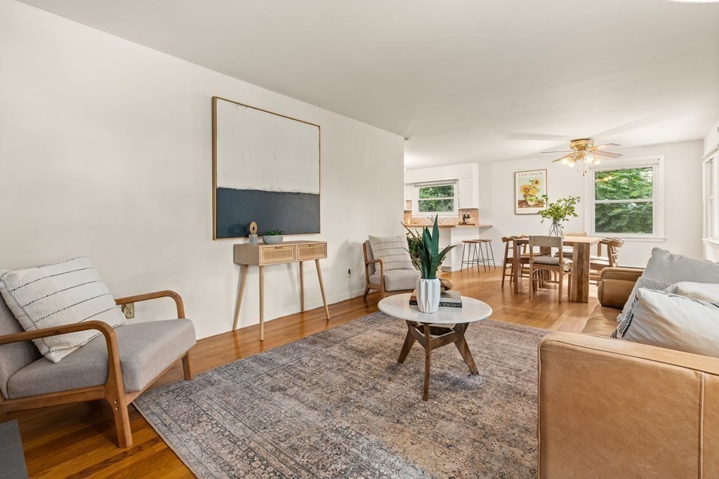 3 Wilson Street Worcester, MA 01604 - Photo 8 of 42 a living room with furniture and a flat screen tv