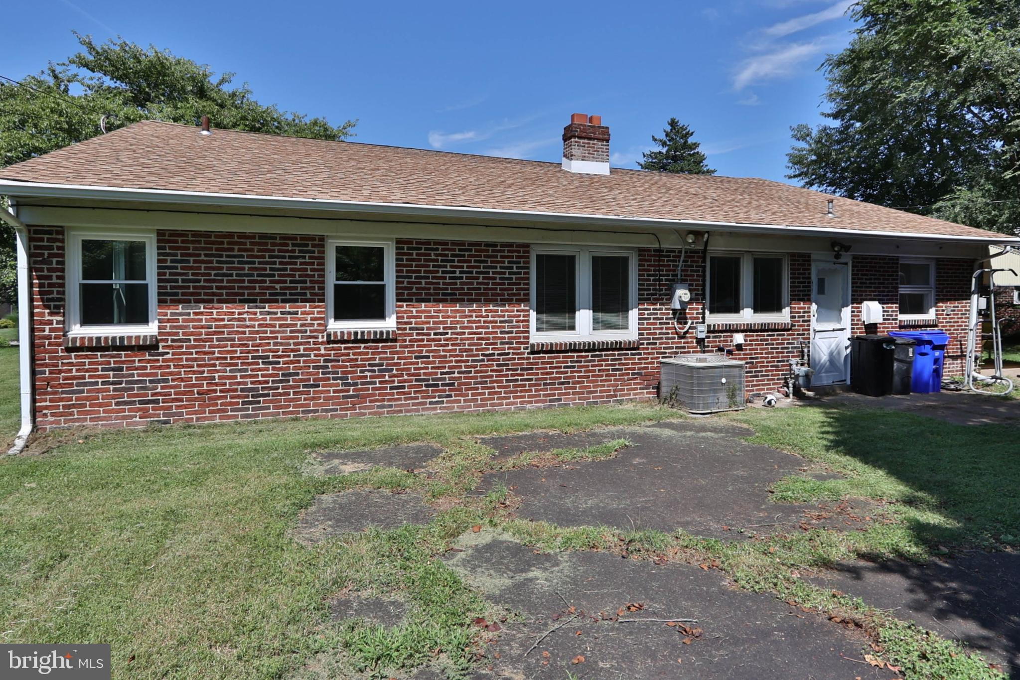 26 Edgemoor Road Cheltenham, PA 19012 - Photo 18 of 26 Brick rear exterior