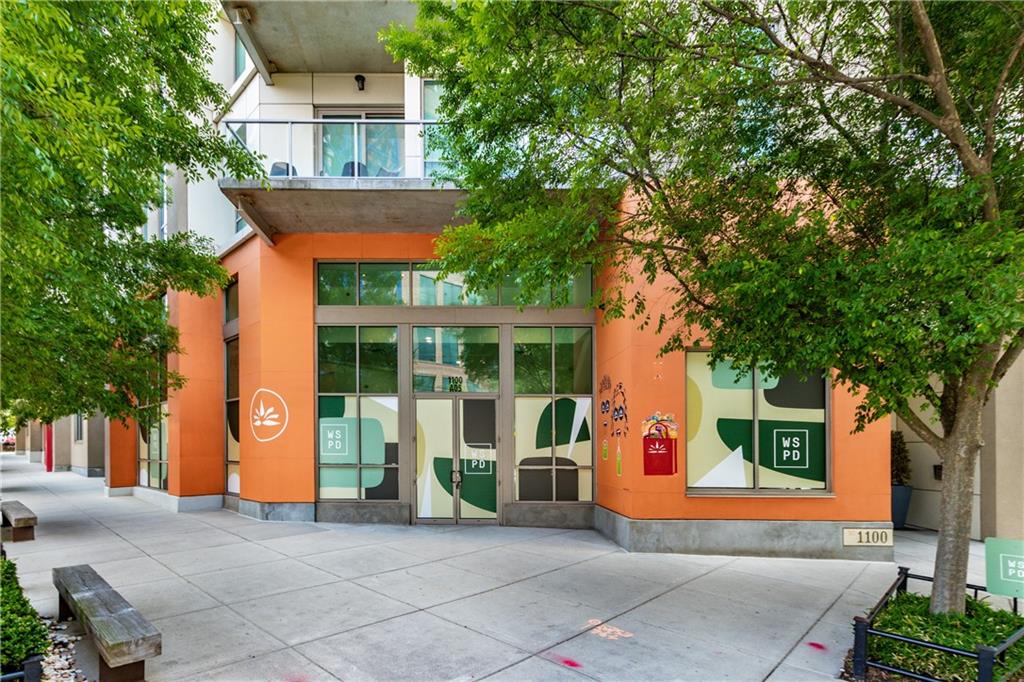 1100 Howell Mill Road Northwest, Unit 404 Atlanta, GA 30318 - Photo 28 of 45 front view of a house with a porch