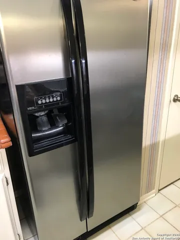 a close view of washer and dryer