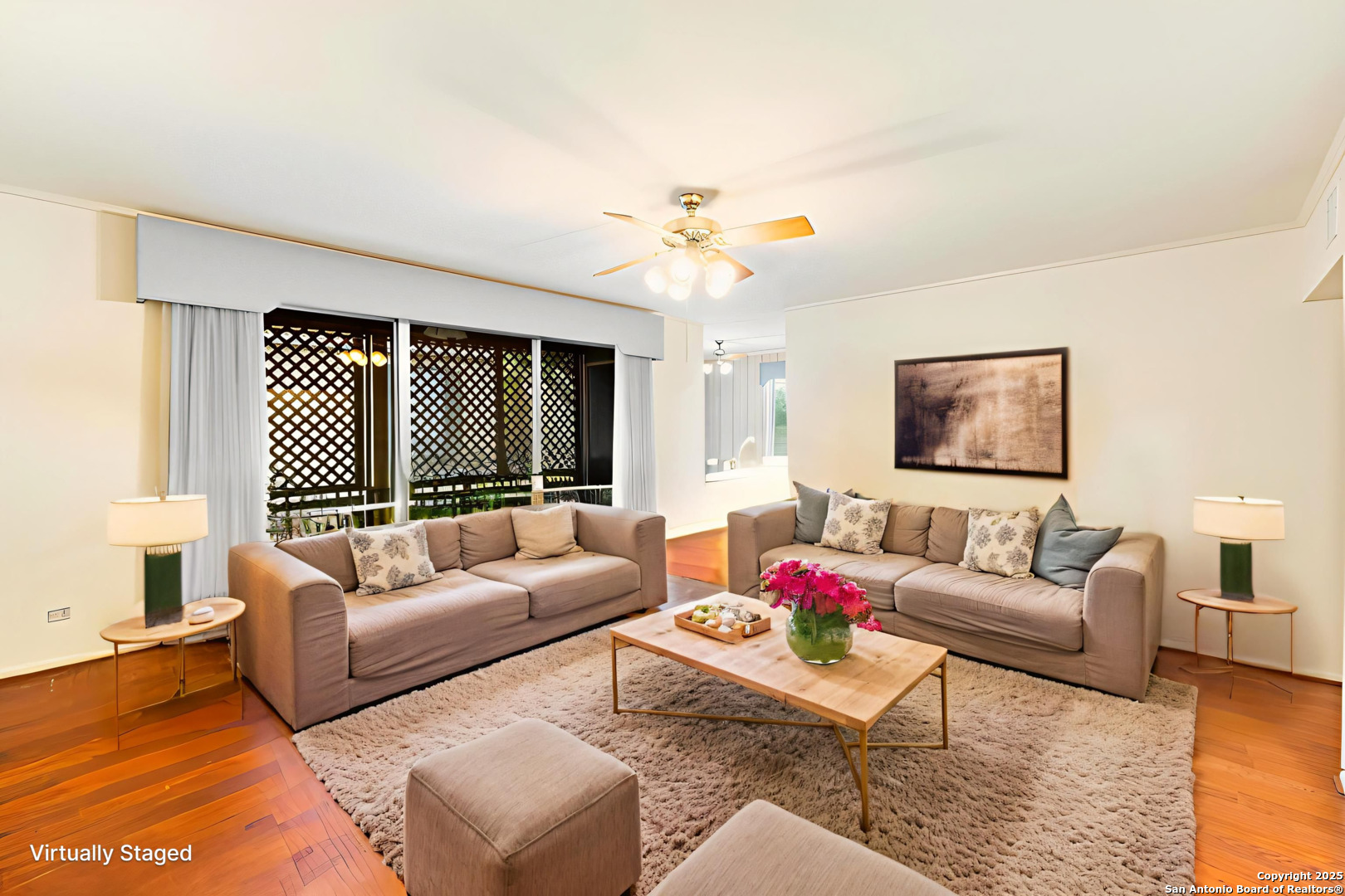 3678 Hidden Drive, Unit 1301 San Antonio, TX 78217 - Photo 19 of 47 a living room with furniture and a large window