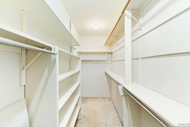 a view of closet