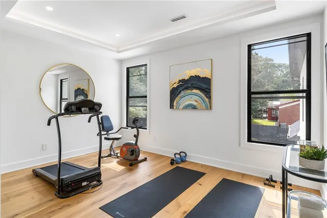 a view of swimming pool with chairs