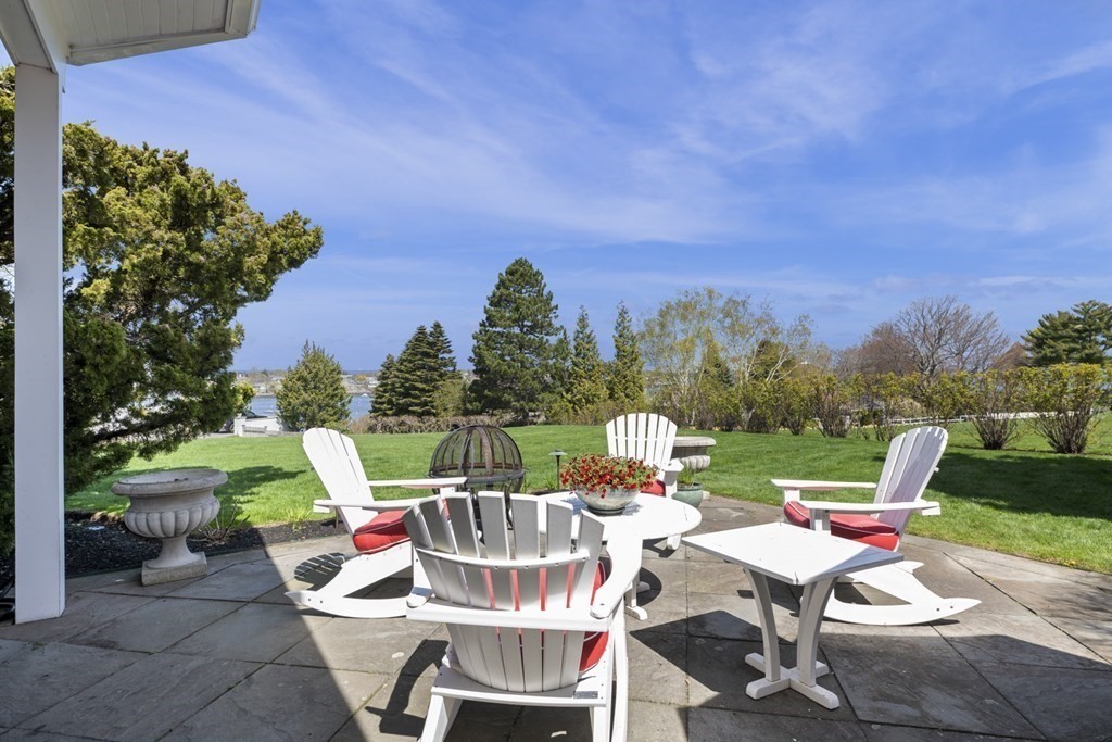 25 Foster Street Marblehead, MA 01945 - Photo 6 of 42 a view of a patio with swimming pool