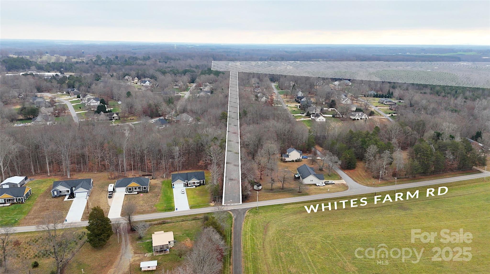 Na Whites Farm Road Statesville, NC 28625 - Photo 3 of 4 an aerial view of a city