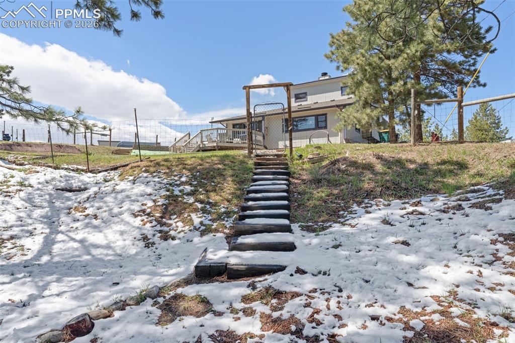 1851 Buttercup Road Elizabeth, CO 80107 - Photo 44 of 47 a front view of a house with a yard