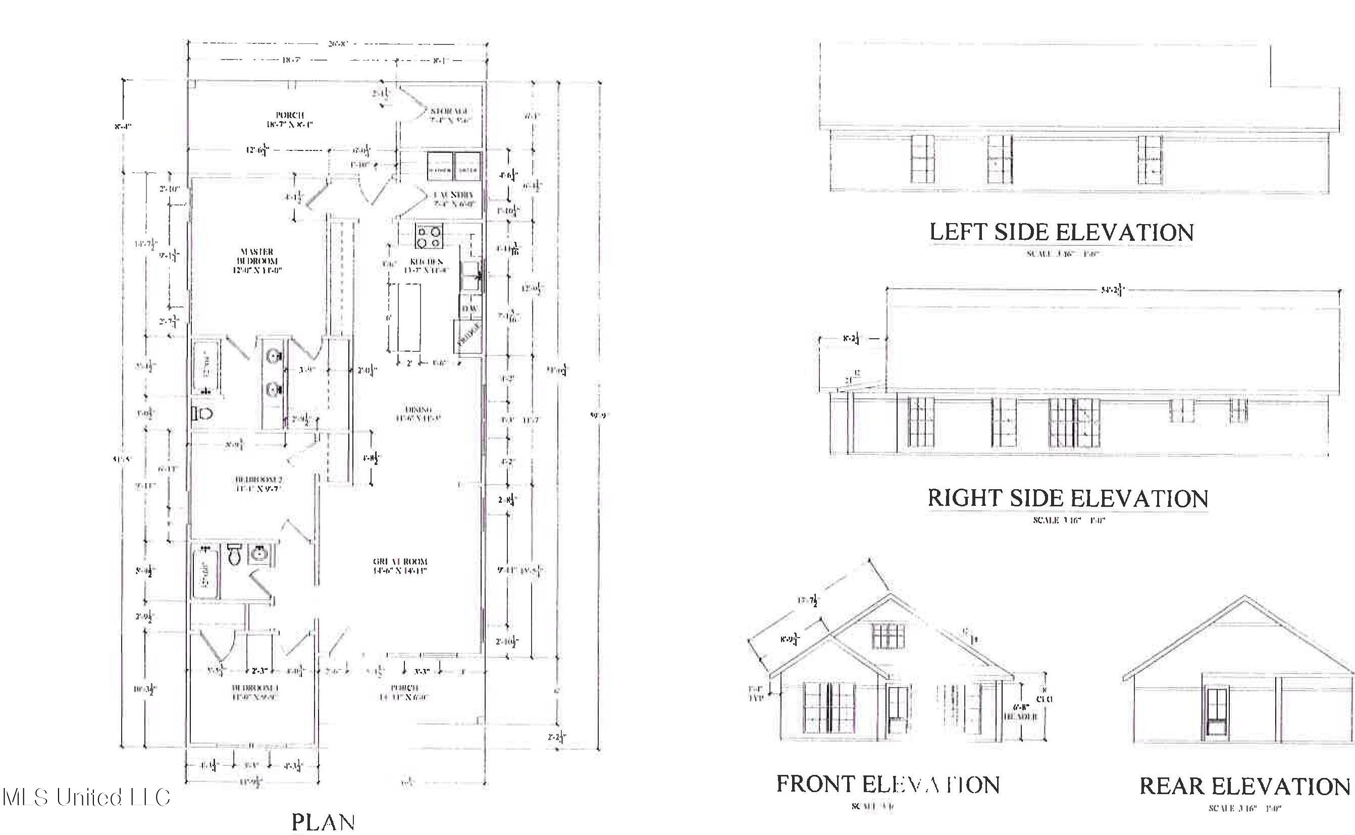 107 Parker Road Lucedale, MS 39452 - Photo 20 of 20 Floor Plan (1)