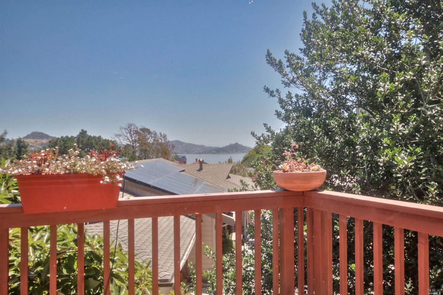 127 Reed Boulevard Mill Valley, CA 94941 - Photo 1 of 1 a view of a balcony with wooden fence