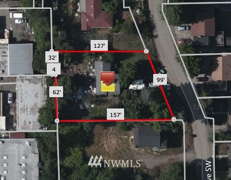9817 13th Avenue Southwest Seattle, WA 98106 - Photo 5 of 5 an aerial view of multiple houses