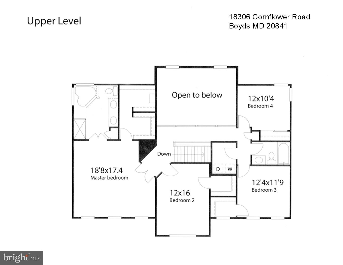 18306 Cornflower Road Boyds, MD 20841 - Photo 3 of 3 Second Level