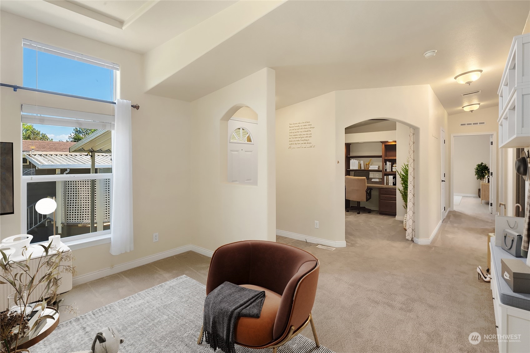 815 Southwest 124th Street, Unit 149 Everett, WA 98204 - Photo 12 of 35 a living room with furniture and a window