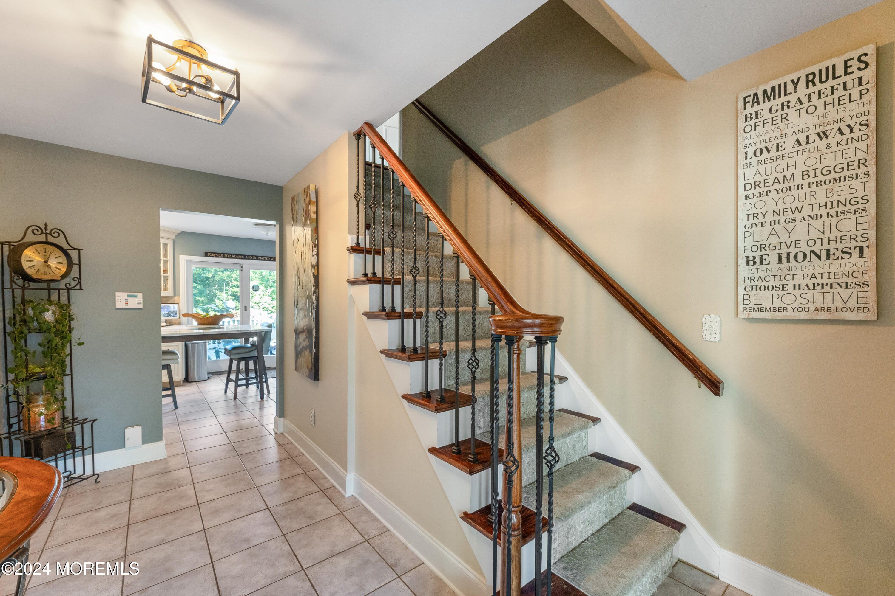 159 Arnold Boulevard Howell, NJ 07731 - Photo 12 of 60 a view of entryway and hall with dining room