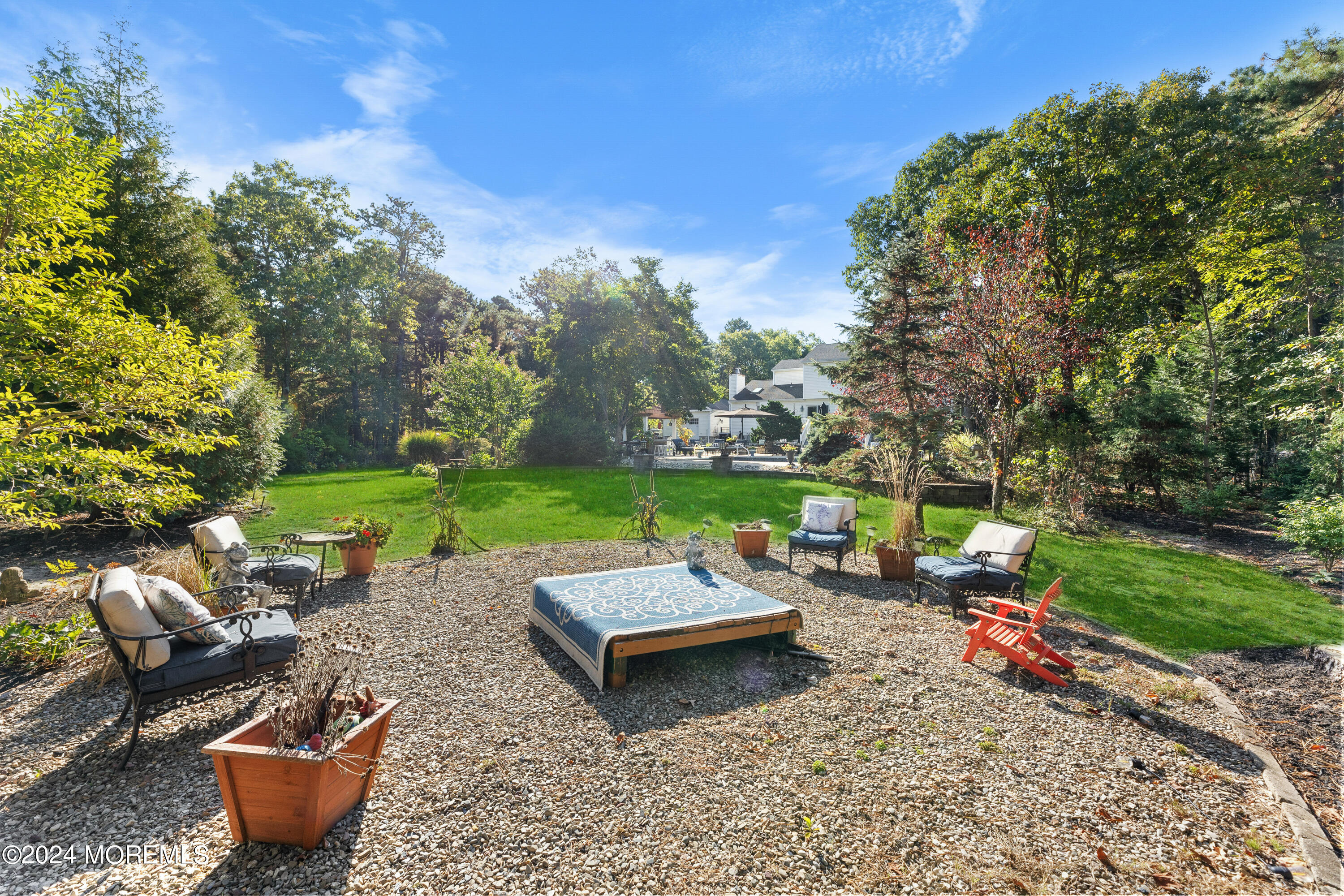 159 Arnold Boulevard Howell, NJ 07731 - Photo 58 of 60 an outdoor space with patio couch and a garden