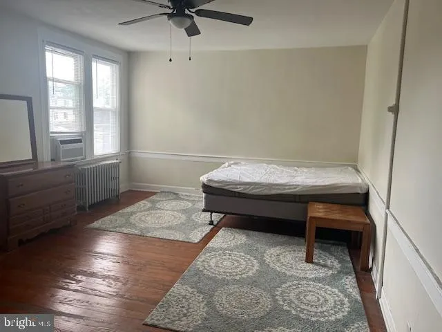 a room with furniture