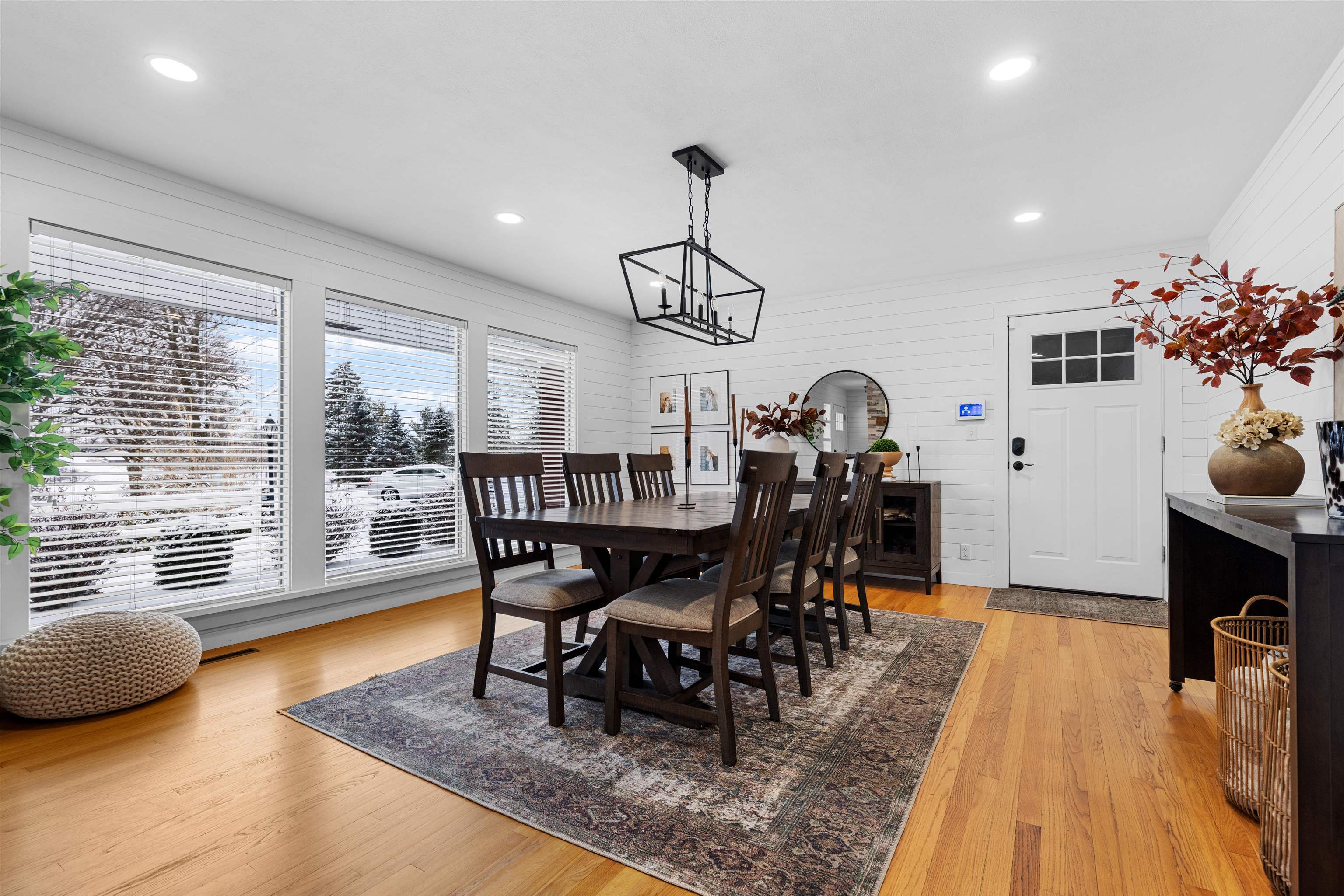 5150 Guilford Road Rockford, IL 61107 - Photo 24 of 33 a view of a dining room with furniture window and wooden floor