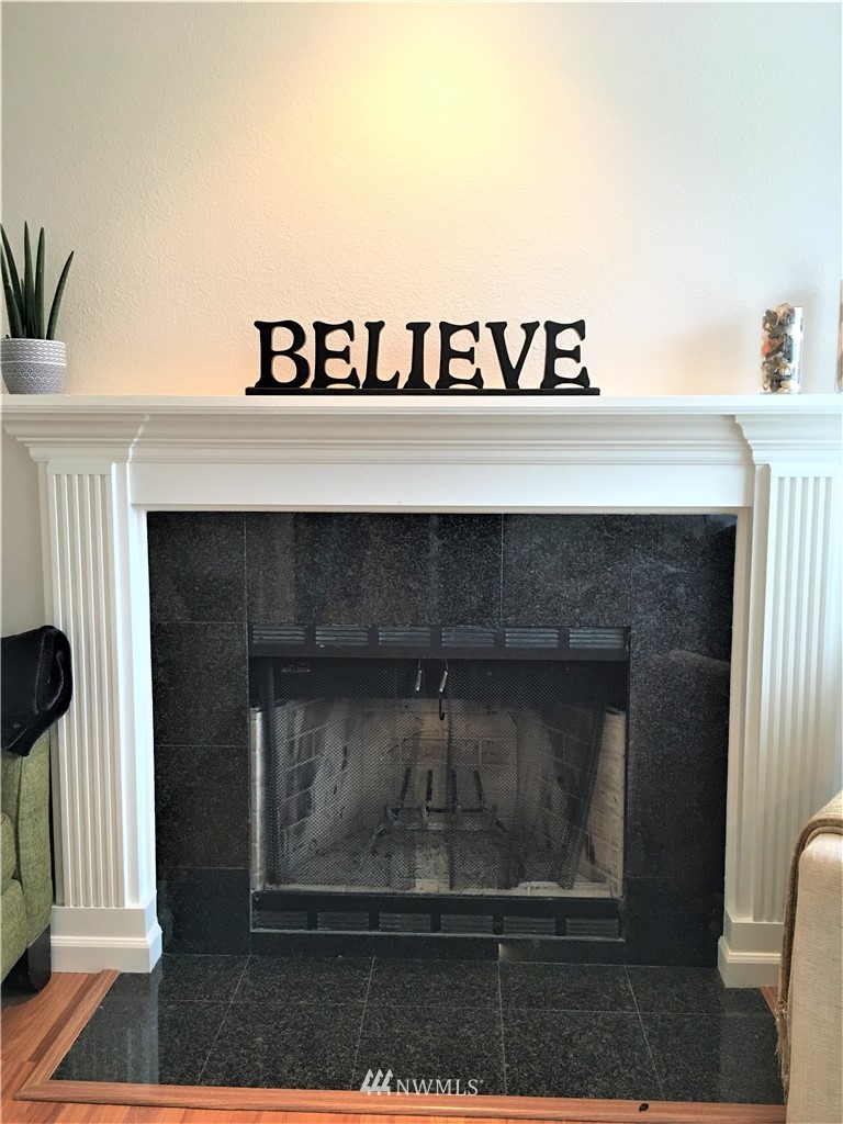 35127 11th Place Southwest Federal Way, WA 98023 - Photo 17 of 31 a black and white photo of a fireplace