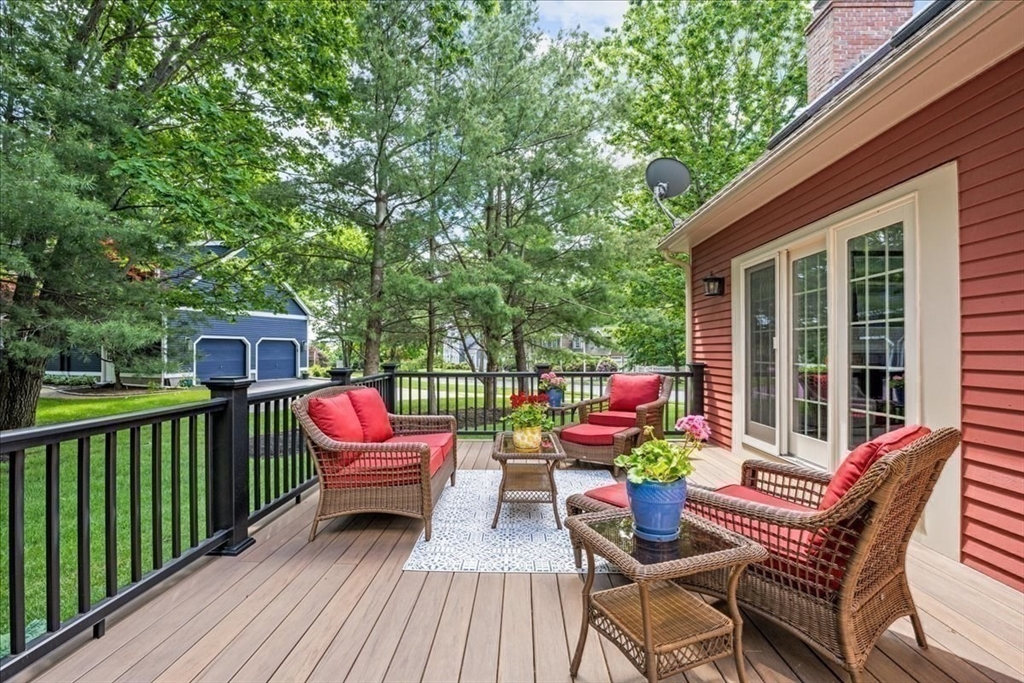 4 Round Table Road Shrewsbury, MA 01545 - Photo 37 of 41 a balcony with wooden floor and furniture