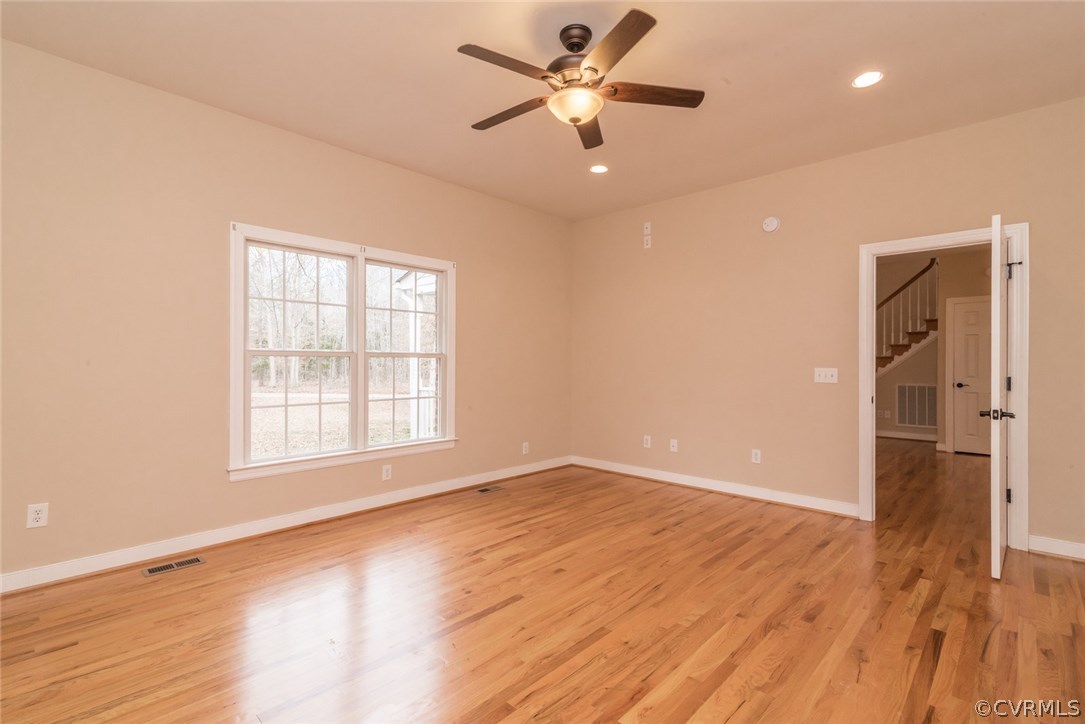 20843 Beaver Dam Road Beaverdam, VA 23015 - Photo 18 of 50 an empty room with wooden floor and windows