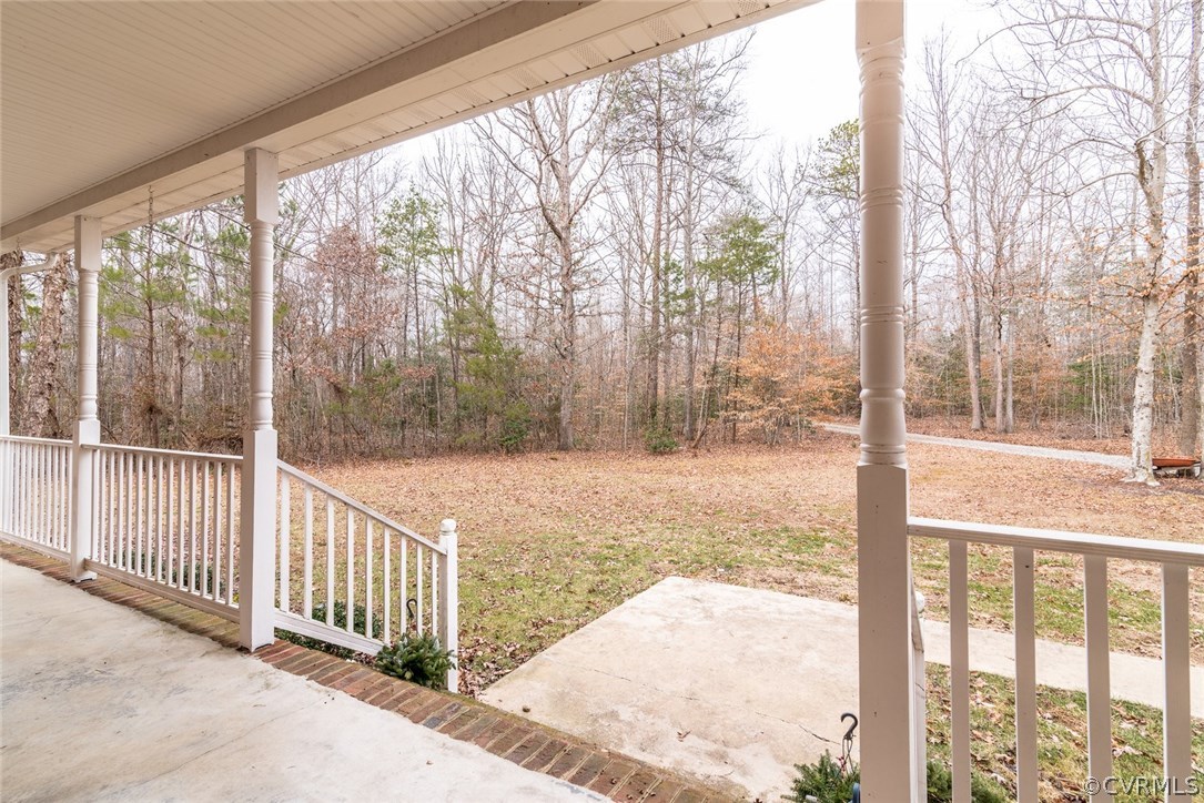 20843 Beaver Dam Road Beaverdam, VA 23015 - Photo 7 of 50 a view of backyard from balcony