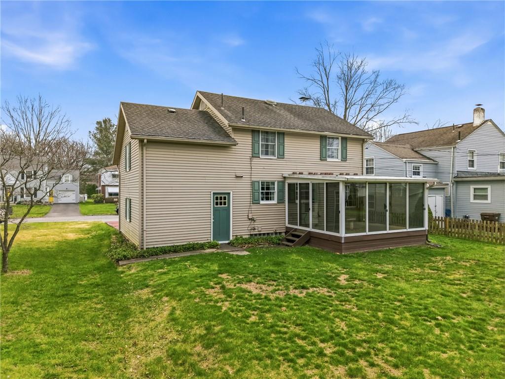 513 Dougherty Avenue Sharon, PA 16146 - Photo 22 of 28 a view of a house with a yard and sitting area