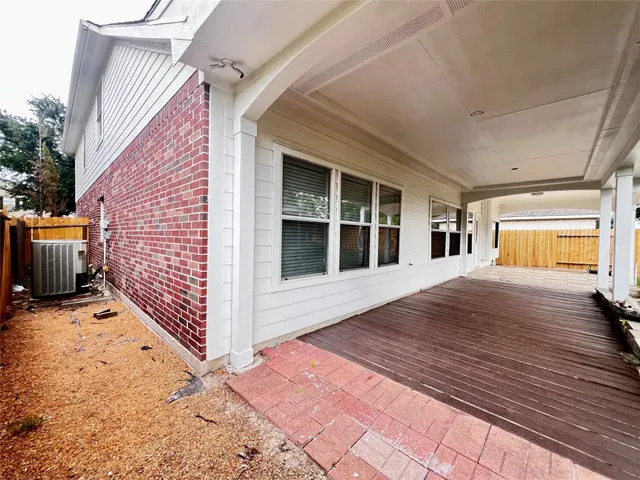 a view of front door of house