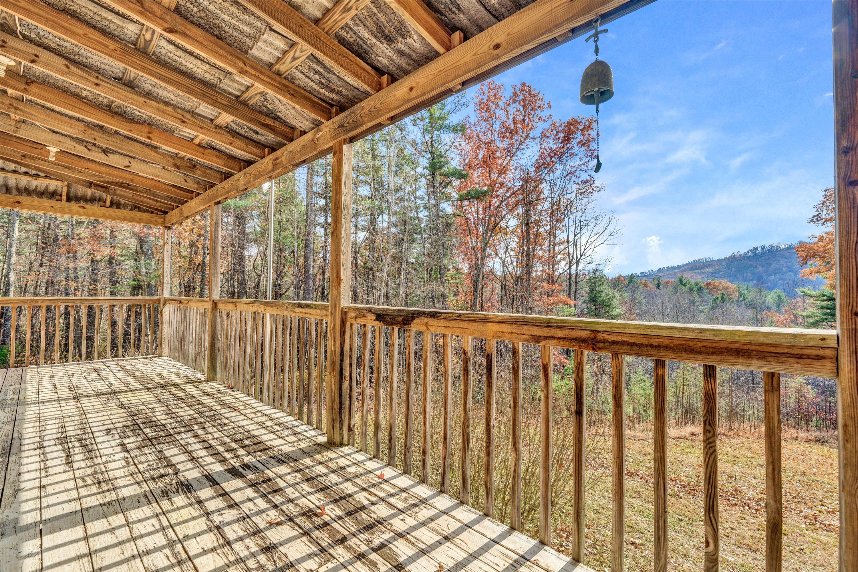 1685 Highland Farm Road Callaway, VA 24067 - Photo 9 of 36 a view of balcony with wooden floor