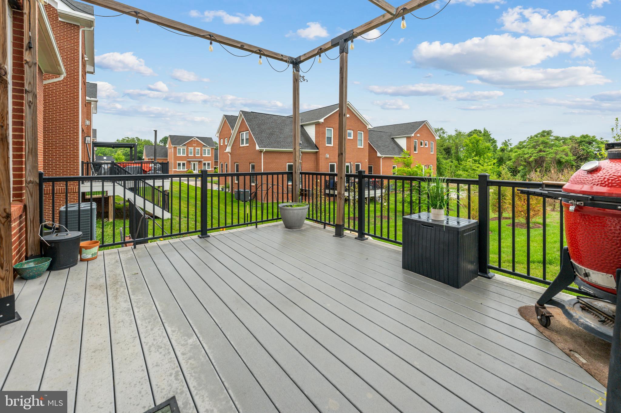 8459 Reformatory Way Lorton, VA 22079 - Photo 51 of 78 a view of a balcony with wooden floor