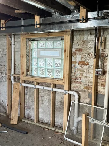 a view of a storage & utility room