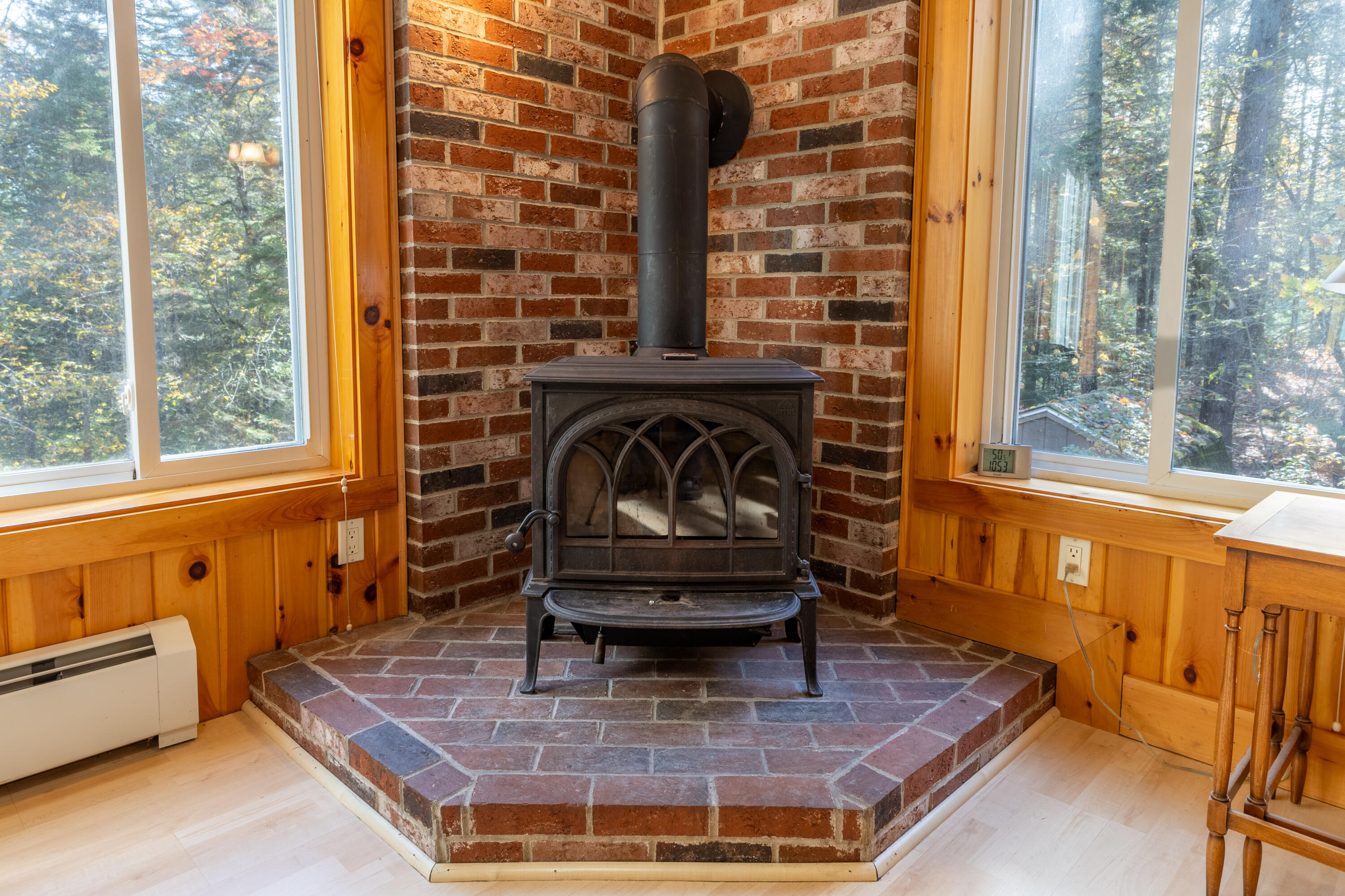 155 Long Point Way Orland, ME 04472 - Photo 16 of 65 Living Room Wood Stove