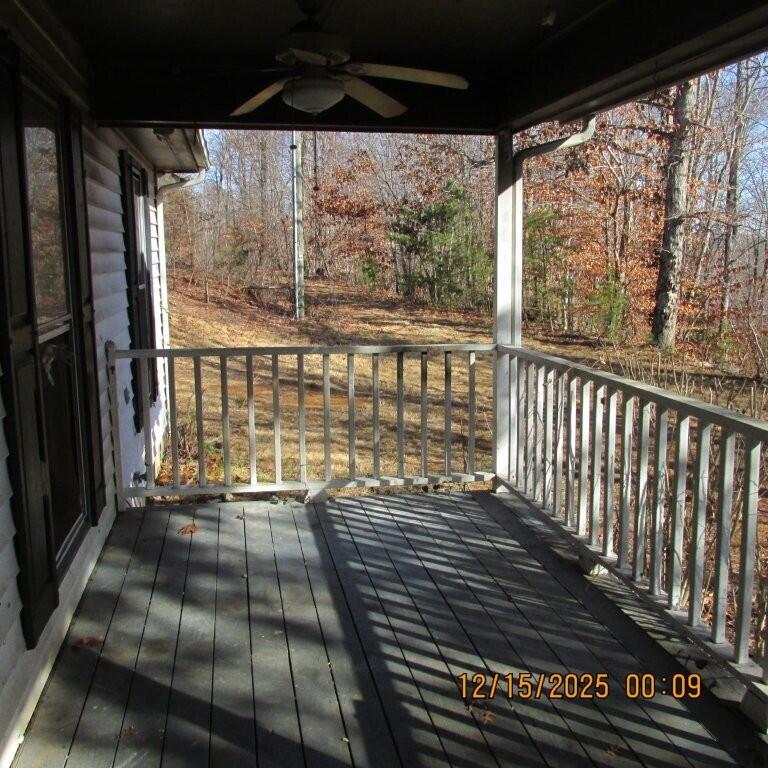 465 McMoon Lane Stuart, VA 24171 - Photo 16 of 16 a view of a balcony with wooden floor