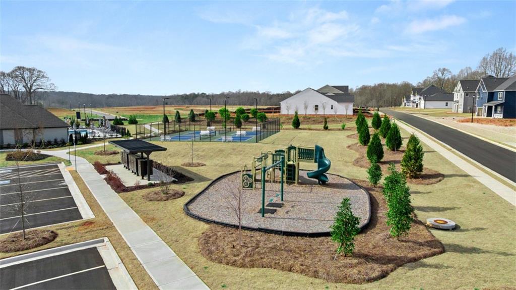 460 Bullock Pass Jefferson, GA 30549 - Photo 50 of 60 a view of a swimming pool with seating area