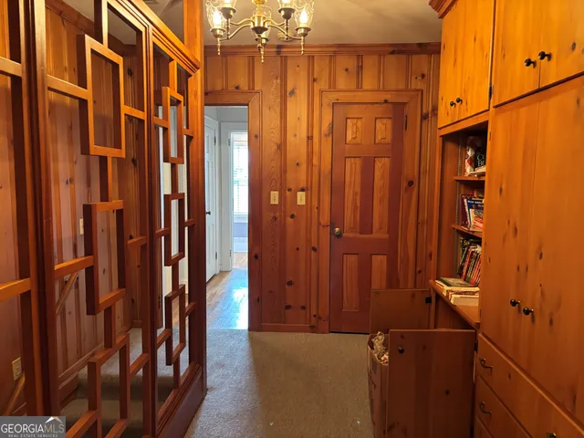a view of a door with a glass door