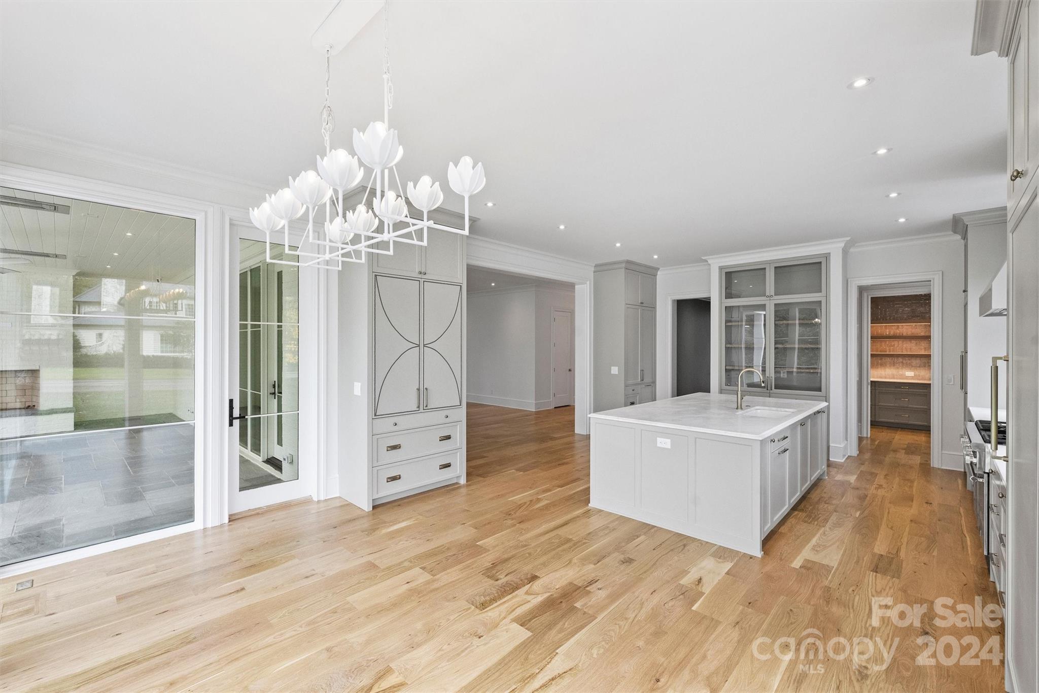 1601 Coventry Road Charlotte, NC 28211 - Photo 13 of 40 a view of livingroom with chandelier