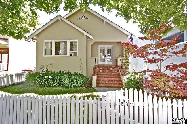 532 D Street San Rafael, CA 94901 - Photo 1 of 1 a front view of a house with a garden
