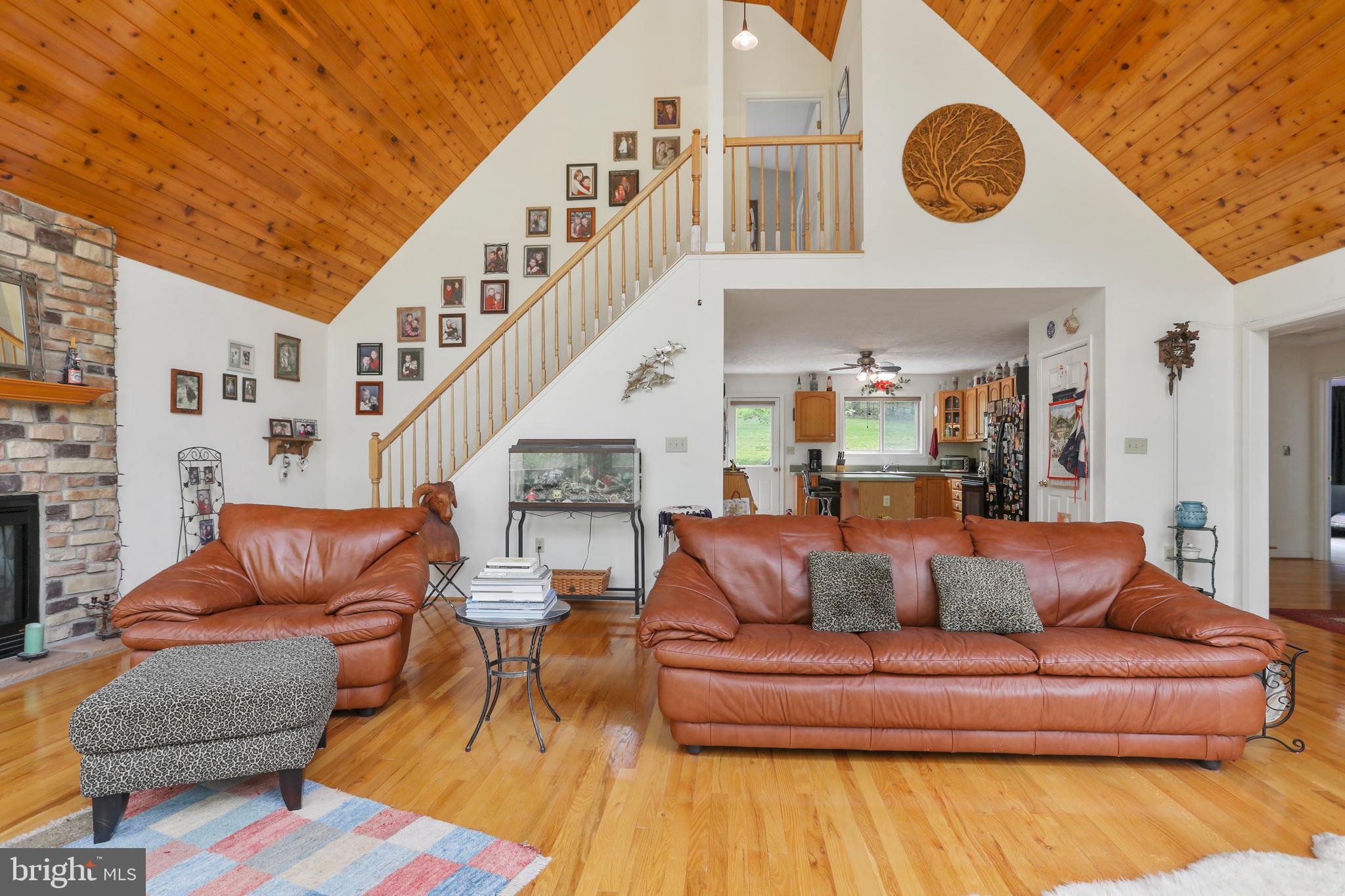 Open Vaulted ceilings
