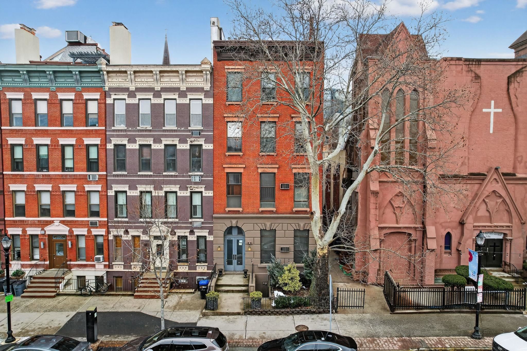 723 Washington Street, Unit 5 Hoboken, NJ 07030 - Photo 21 of 25 a front view of a building with street view