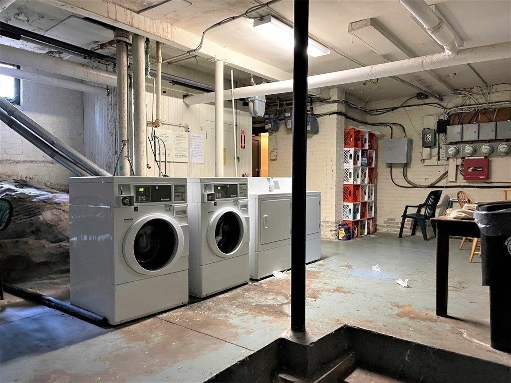 33 Winslow Road, Unit B Brookline, MA 02446 - Photo 13 of 14 a utility room with dryer and washer