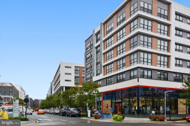 a car parked in front of a store