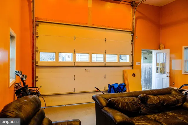 a car parked in front of a house