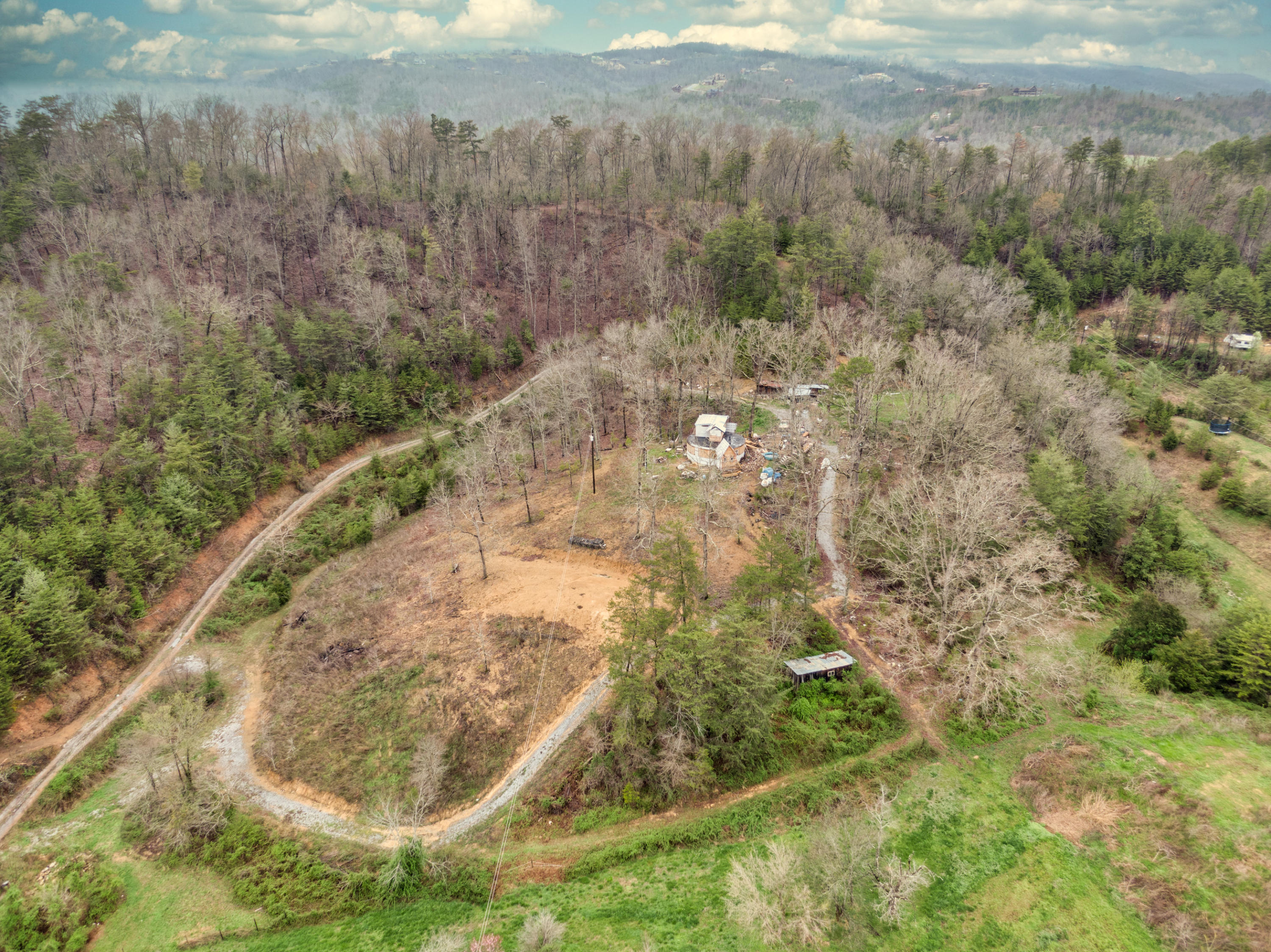 2208 Little Valley Road Sevierville, TN 37862 - Photo 5 of 7 Drone pic