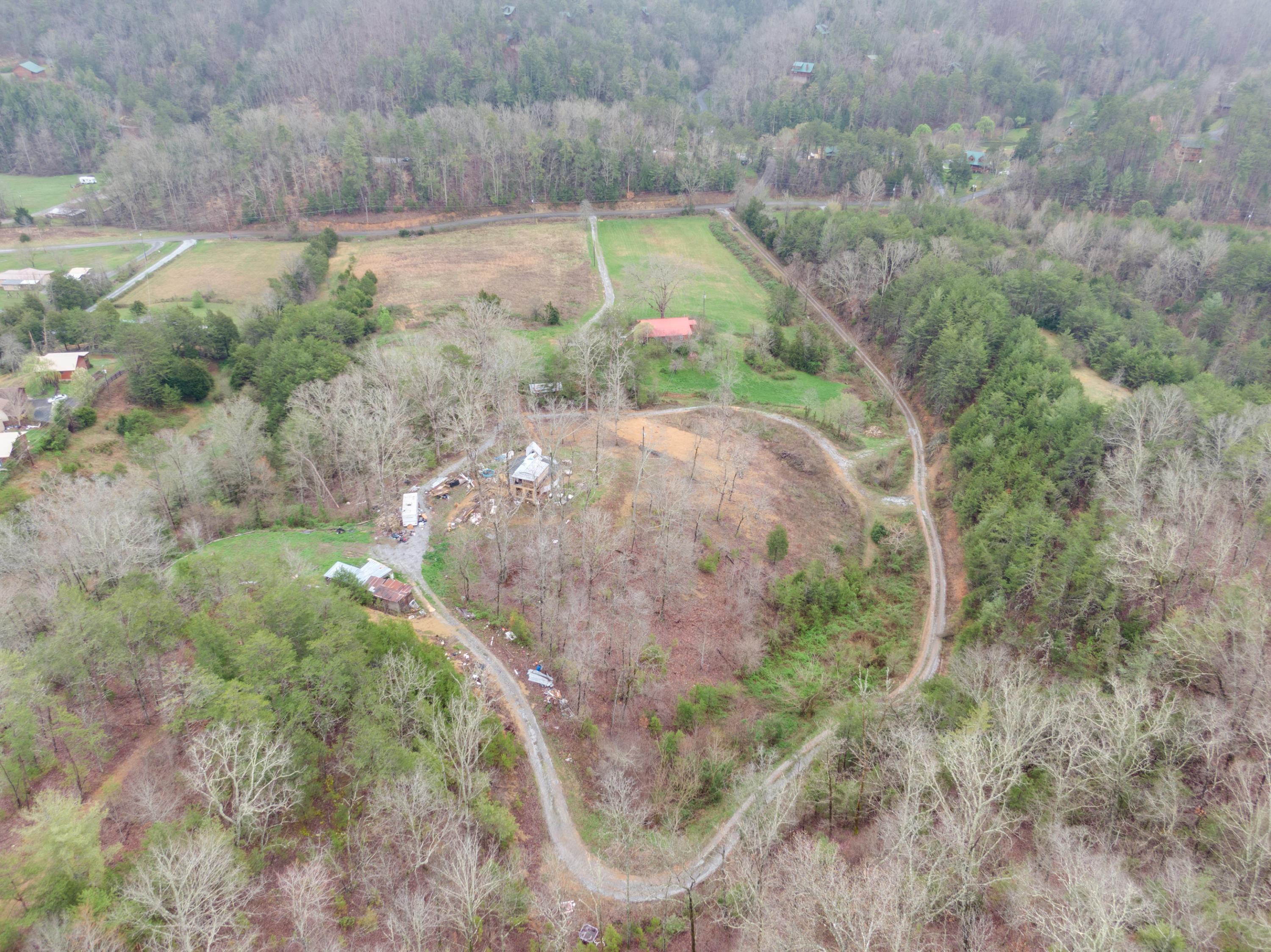 2208 Little Valley Road Sevierville, TN 37862 - Photo 6 of 7 Drone pic