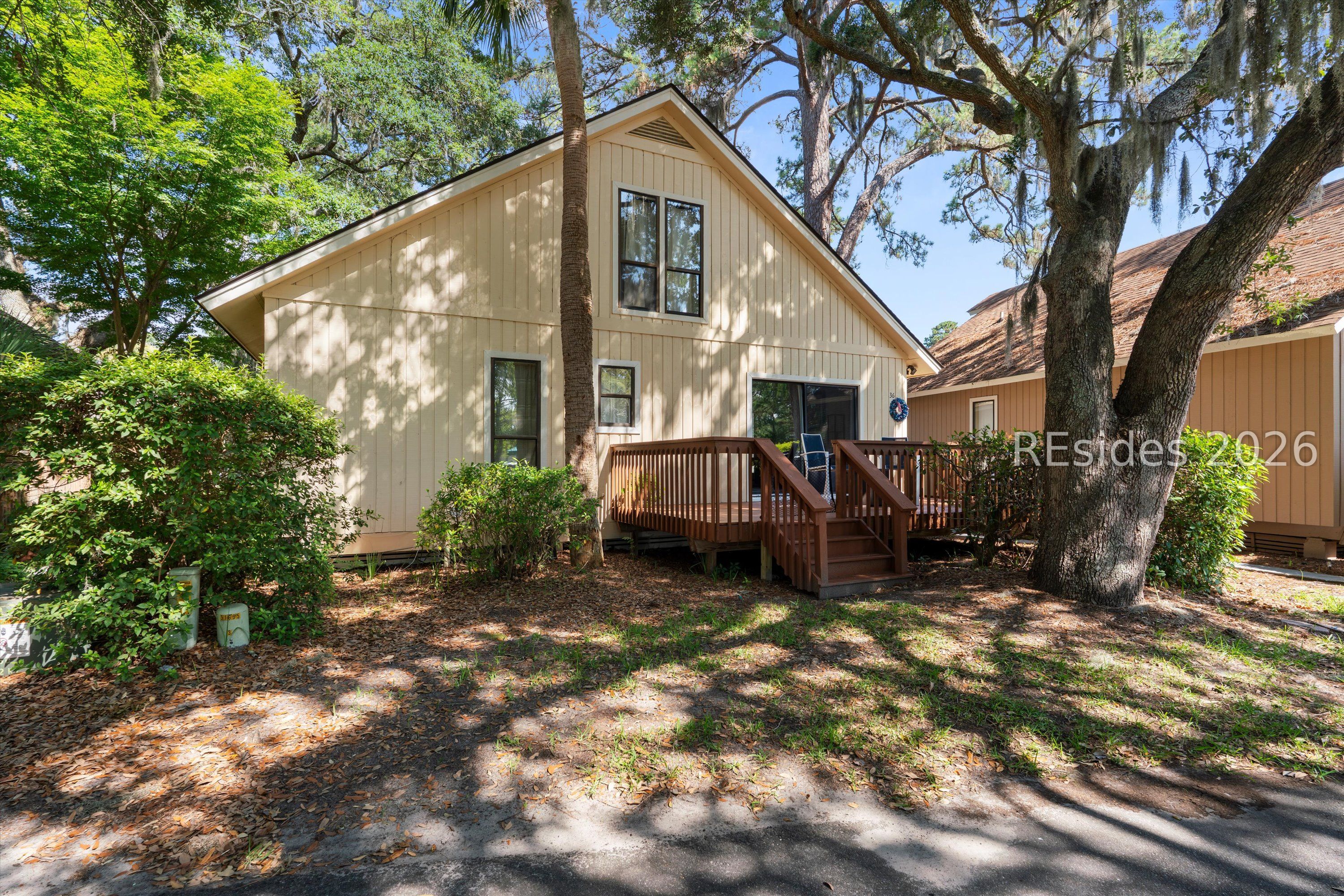 36 Wee Road, Unit 36 Hilton Head Island, SC 29926 - Photo 26 of 31 Rear Deck