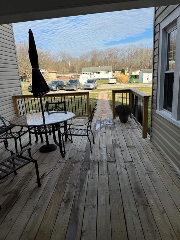 30 Summit Street Clarksville, PA 15322 - Photo 13 of 20 a view of roof deck with patio