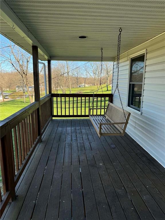 30 Summit Street Clarksville, PA 15322 - Photo 17 of 20 a view of two chairs in the balcony